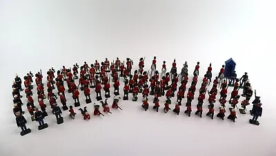 Vintage Lot Of 120 Lead Soldiers Britain British And Other Types And Poses • $85