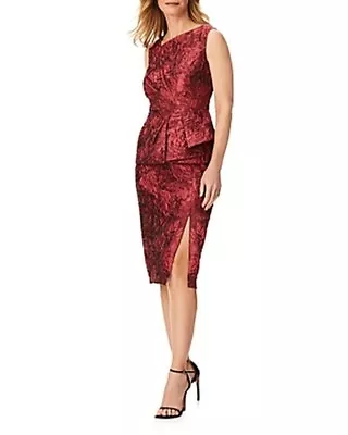 Aidan Mattox Floral Jacquard Cocktail Dress • $88