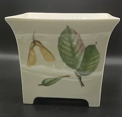 VILLEROY & BOCH Parkland Planter China Country Collection Floral Leaves Seeds • $49.95