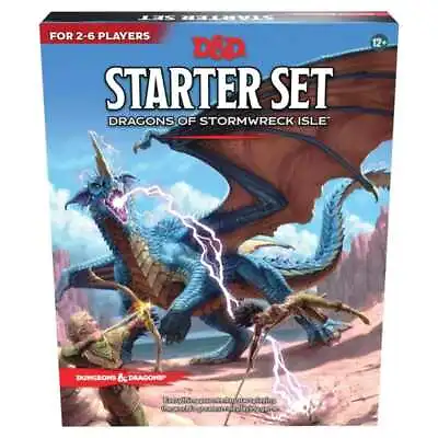 $33.76 • Buy D&D RPG 5th Ed - Starter Set - Dragons Of Stormwreck Isle (refresh)