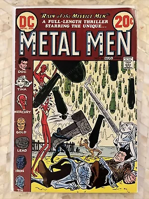 1973 METAL MEN VOL.1 NO.44 DC Comics  RAIN OF THE MISSILE MEN  BRONZE! • $14.99