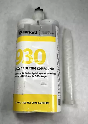 NEW Tarkett 930 Epoxy Caulking Compound Dual Cartridge • $34.99