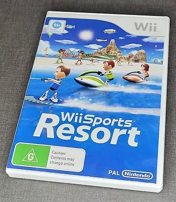 Wii Sports Resort - Nintendo Wii PAL - Complete With Manual  • $19.99