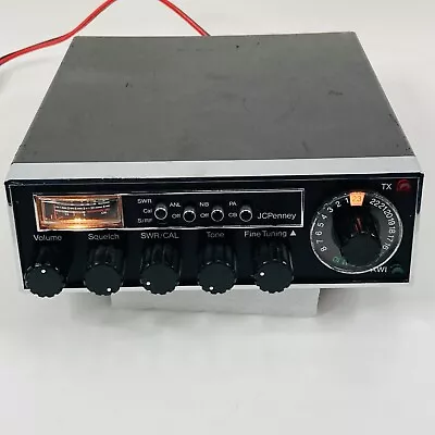 Vintage JC PENNEY CB Radio 23 Channel Powers On Good Cosmetic Condition As-Is • $25