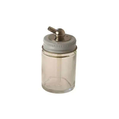 1oz Glass Bottle Assembly For H Paasche Airbrush • £8.99