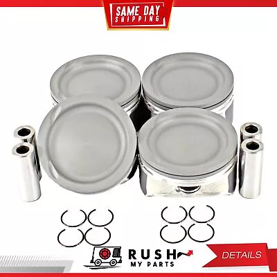 09-17 Std. Size Compl. Piston Set For Ford Mazda 3 2.5L L4 DOHC 16v DNJ P484 • $101.14