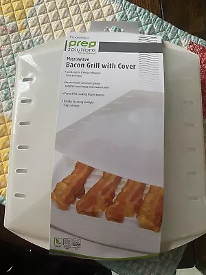 Brand New Microwave Bacon Grill • $15