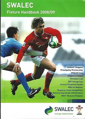 Wales Rugby Swalec Fixture Handbook 2008-09 • £15.99