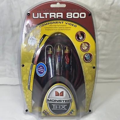 Monster THX Ultra 800 24k Plated 16 Ft Component Video Cable • $34.99