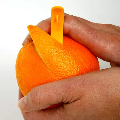 Orange Grapefruit And Citrus Peeler – NEW Set Of 4.  Simple And Convenient! • $8.50