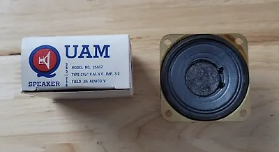 Quam Nichols INTERCOM SPEAKER 25A07 2.5  PM VC IMP 3.2 NIB • $10