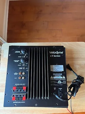 Velodyne CT-100 Rear Panel • $30