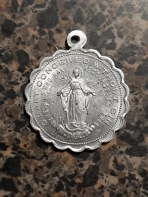 Vintage Sodality Of The Blessed Virgin Mary Miraculous Medal • $10