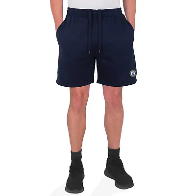 Chelsea FC Mens Shorts Jogger Fleece OFFICIAL Football Gift • £19.99