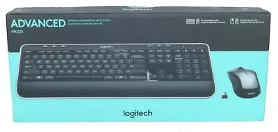 NEW SEALED Logitech 920-002553 MK520 Wireless Keyboard And Mouse Combo - Black • $32.99