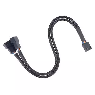 Fan Power Supply Cable 1 To 2 With 3 Pin 4 Pin For Computer CPU 10.6 Inch • $6.88