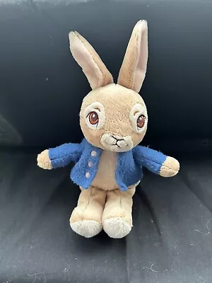 Peter Rabbit Bunny Cbeebies Rainbow Design Teddy Bear Comforter Soft Toy Plush • £5.99