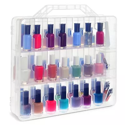 Nail Polish Caddy Holder For 48 Bottles (13.78 X 13.39 X 3.15 In) • $26.89