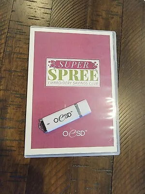 OESD Spree Embroidery July 2017 • $32