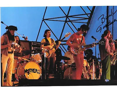 * BUNK GARDNER * Signed 8x10 Photo * FRANK ZAPPA MOTHERS OF INVENTION * 5 • $72.25