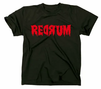 Redrum Murder The Shining T-Shirt Iconic Jack Nicholson Movie Stephen King 80s • £19.10