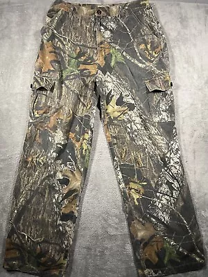 Field Staff By Mossy Oak Mens Size L Break Up Utility Cargo Pants Camouflage • $21.50