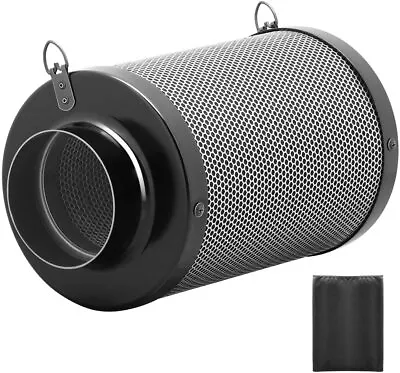 IPower 4-12'' Air Carbon Filter Odor Control With Prefilter For Inline Duct Fans • $43.99