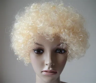 Curly Afro Fancy Dress Wig Disco Clown Mens/Ladies Costume Accessory 10 Colours • £1.75