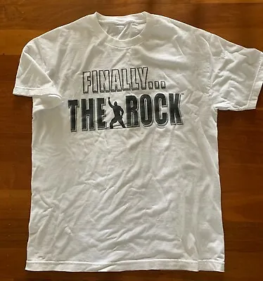 £13.31 • Buy WWE Wrestling 2002 The Rock Summerslam Long Island T Shirt Size L Large