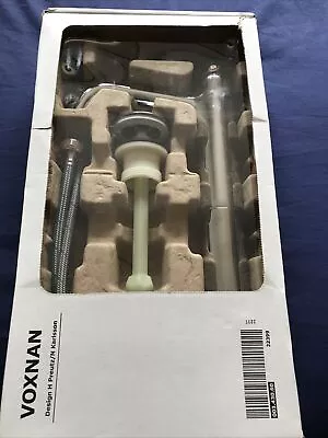 Brand New IKEA VOXNAN Tall Wash-Basin Mixer Tap & Waste Chrome Plated Bathroom • £67