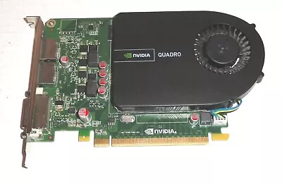 HP Nvidia Quadro 2000 1GB PCI-E X16 GDDR5 Video Card Dual Display Port DVI • $10.39