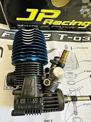 $399.99 • Buy NEW JP RACING .12 NITRO ON ROAD 1/10 ENGINE WORLD CHAMP FX12 2.1cc 3-Port TURBO