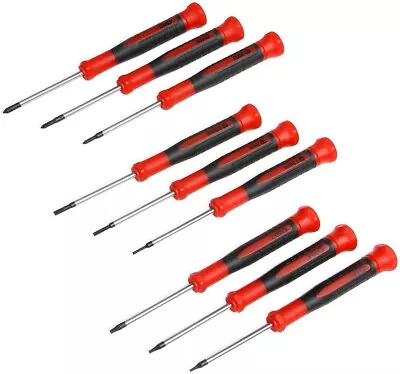 $18.19 • Buy Jewelers Precision Screwdriver For Jewelry Watch Electronic Repairs 9 Piece Set