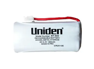 NEW GENUINE UNIDEN BT694 BATTERY Ni-MH 650mAh 2.4V FOR TELEPHONES • $14.95