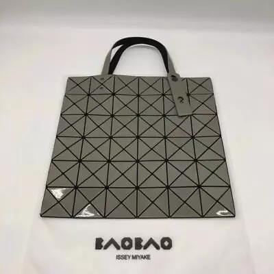 Bao Bao Issey Miyake Tote Geometric Square Bag Light Gray • $120