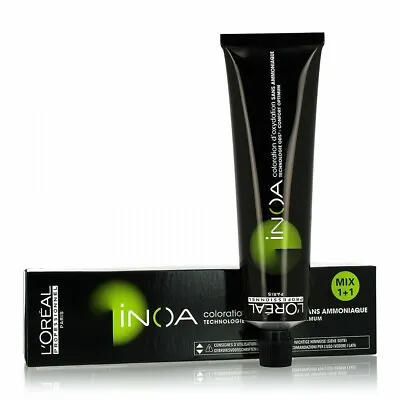 L'Oreal Professionnel INOA Hair Colour Permanent Ammonia Free 60ml FREE DELIVERY • £8.99