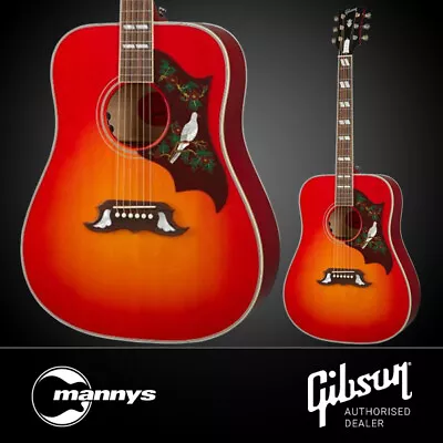 Gibson Dove Original W/ Pickup (Vintage Cherry Sunburst) Inc Hard Case • $8499