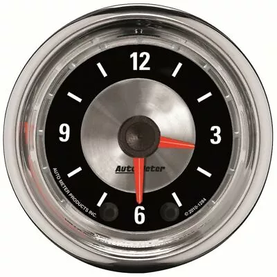 AutoMeter 2-1/16  Clock 12 Hour American Muscle 1284 • $171.51