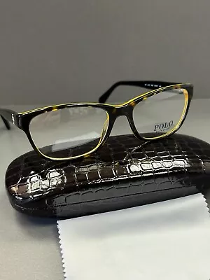 POLO RALPH LAUREN PH 2127 5337 DARK HAVANA YELLOW EYEGLASSES  Men Lady 54-17-145 • $48