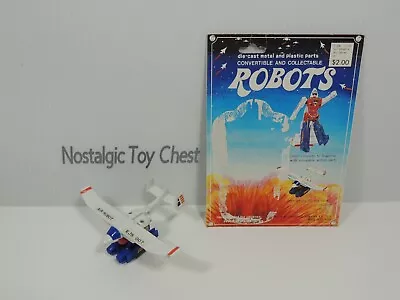 KO Gobots Water Walk Die-Cast Metal Plane Convertible ROBOTS Transformers 80s • $29.99