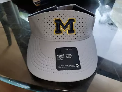 University Of Michigan Visor Hat • $9.99