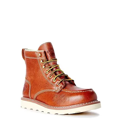 HERMAN SURVIVORS -VARIOUS SIZES - Oakridge Leather 6  Steel Toe Work Boots -NEW! • $44.29