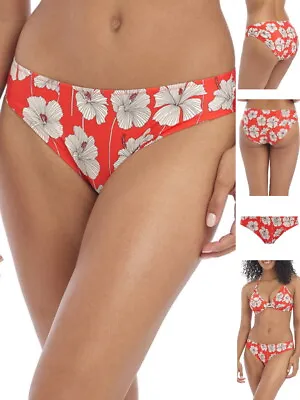 £16.95 • Buy Freya Hibiscus Beach Sunset Bikini Brief Bikini Bottoms Beachwear Swimwear