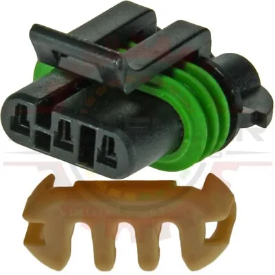 3 Way Metripack 150 Male Connector MAF/CAM Green Seal For GM Delphi / Packard • $9.19