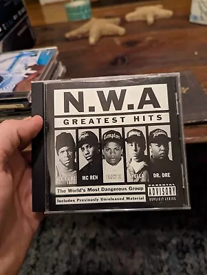 NWA GREATEST HITS CD Explicit Version W/ Previously Unreleased Material Ice Cube • $14.88