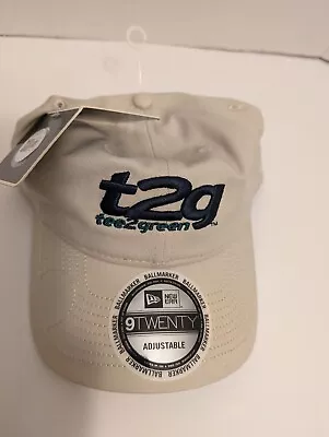 Golf Hat Cap T2G W/Attachable Ball Marker Adult Strap Back Men New Era 9twenty • $22.40