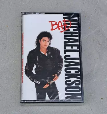 Bad By Michael Jackson Cassette Sep-1987 Epic  Sealed Unopened • $50