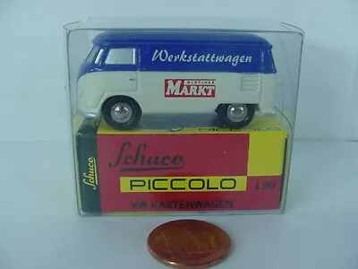 Schuco Piccolo 1:90 Scale Vw Volkswagen Kastenwagen Werkstattwagen Old Timer Mar • $9.95