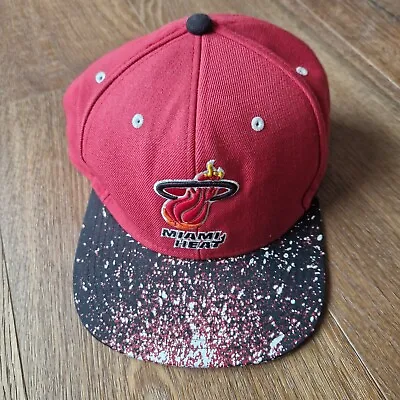 Miami Heat Mitchell & Ness NBA Hardwood Classics Cap • £10