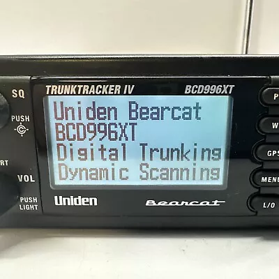 Uniden Bearcat BCD996XT Digital Trunktracker IV Mobile Base Scanner • $159.99